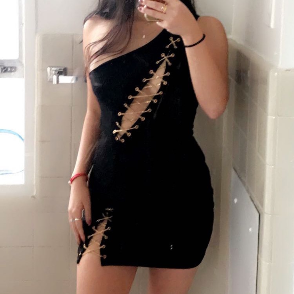 XS LBD Revolve H:ours Black Mini Dress